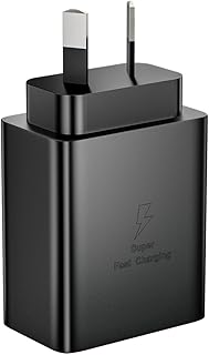 45W Rapid Charger for Samsung S23/S23 Ultra/S22 Ultra/S22+/S21/S21 FE/S20/A13/A14/A54/A33/A53 5G, Huawei/Xiaomi/C-Type Plug Charger Replacement EP-T4510